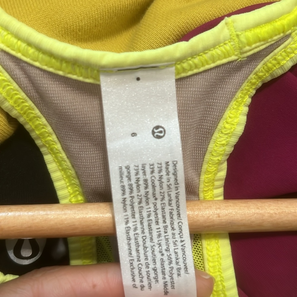 high neck lululemon bra - Picture 4 of 5